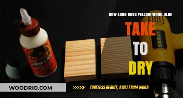 Yellow Wood Glue Drying Time: Quick Guide to Perfect Bonding