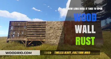 Opening Wood Wall in Rust: Timeframe and Essential Tips Revealed