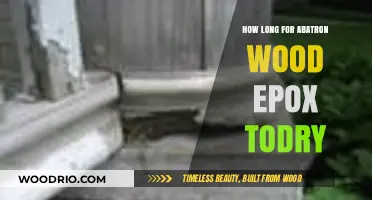 Abatron Wood Epoxy Drying Time: A Comprehensive Guide for Woodworkers