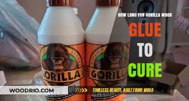 Gorilla Wood Glue Curing Time: How Long Does It Take?