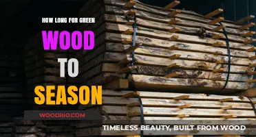 Seasoning Green Wood: Understanding the Time Required for Optimal Results