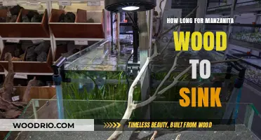 How Long Does Manzanita Wood Take to Sink in Aquariums?