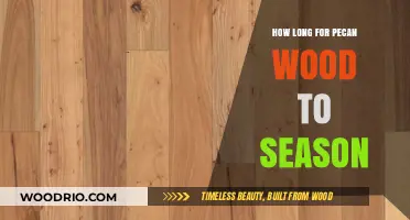 Seasoning Pecan Wood: Optimal Time for Perfect Smoking and Cooking