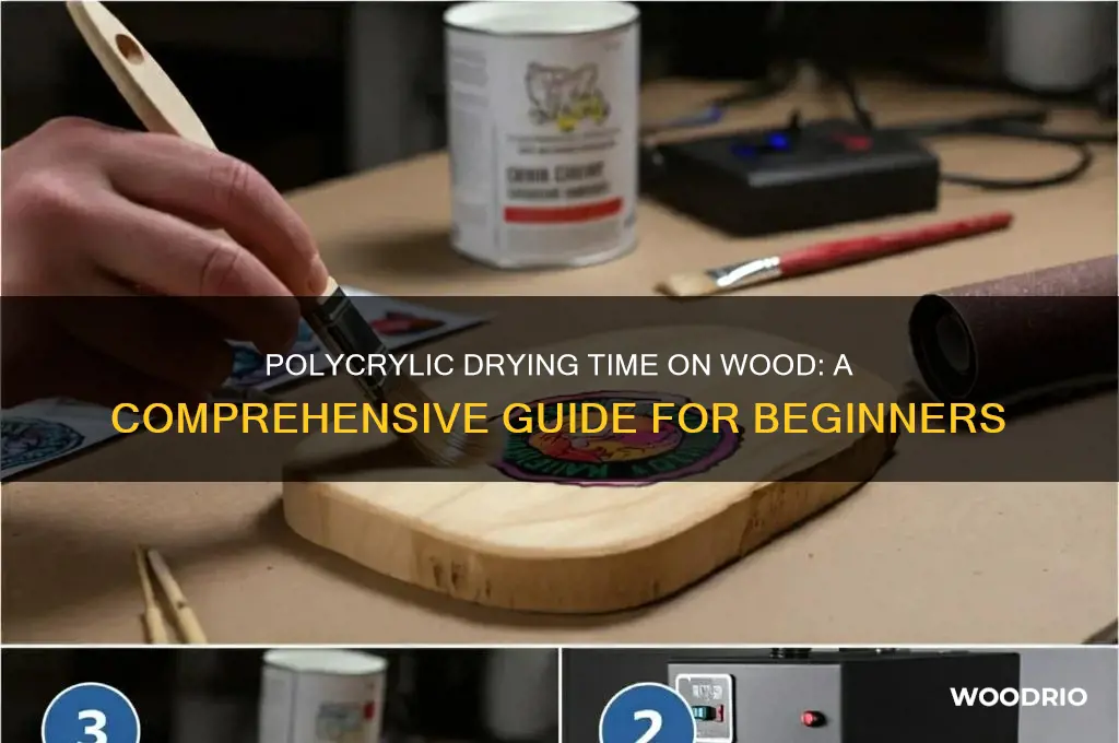 how long for polycrylic to dry on wood
