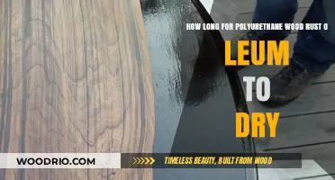 Polyurethane Wood Rust-Oleum Drying Time: A Comprehensive Guide