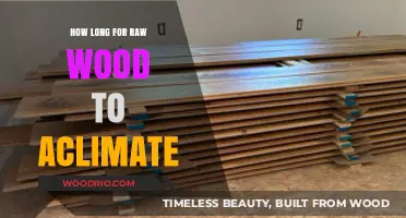 Acclimating Raw Wood: Essential Timeframe for Optimal Results and Stability