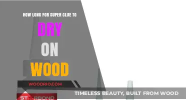 Super Glue on Wood: Drying Time and Tips for Perfect Bonding