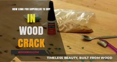 Quick Fix: Superglue Drying Time for Wood Cracks Explained
