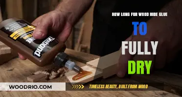 Wood Hide Glue Drying Time: How Long for Full Cure?