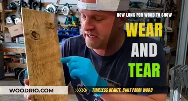Wood's Wear and Tear Timeline: Factors Affecting Durability and Aging