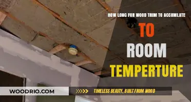 Wood Trim Temperature Acclimation: How Long Does It Take?