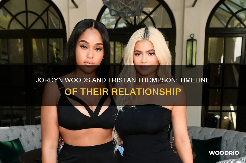 how long has jordyn woods been seeing tristan thompson