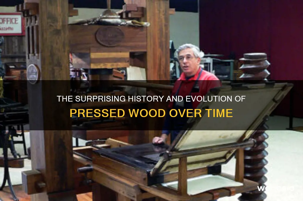 how long has pressed wood been around