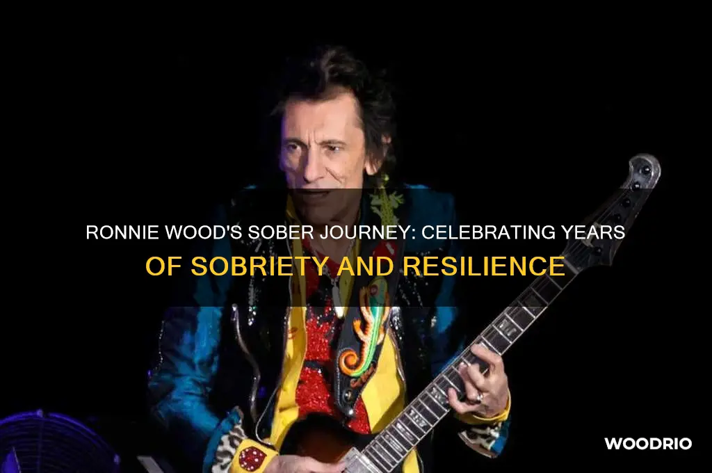 how long has ronnie wood been sober