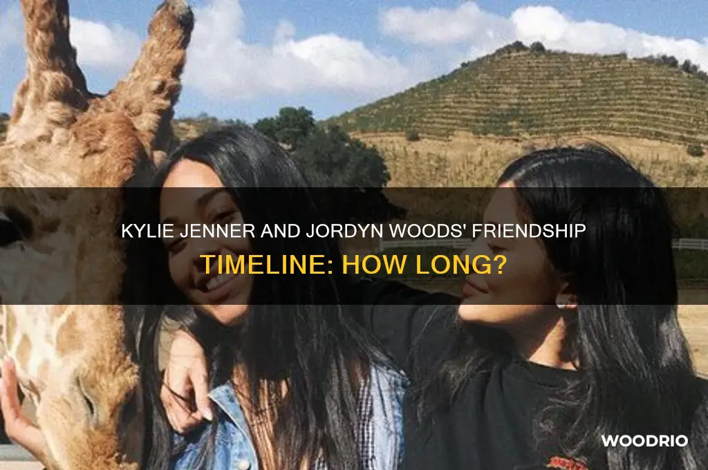 how long have kylie jenner and jordan woods ben friends