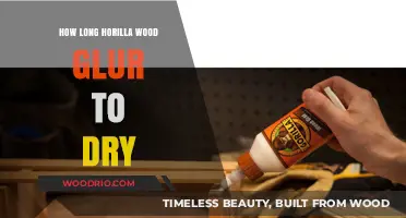 Drying Time for Gorilla Wood Glue: A Comprehensive Guide