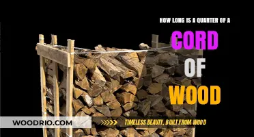 Understanding Firewood Measurements: A Quarter Cord's Length Explained