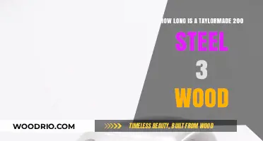 Taylormade 200 Steel 3 Wood Length: A Comprehensive Guide