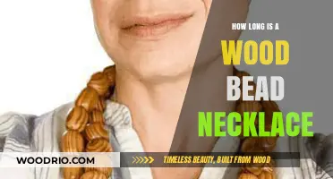 Wood Bead Necklace Length: A Guide to Perfect Sizing