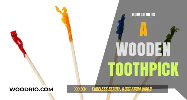 Exploring the Standard Length of a Wooden Toothpick: A Quick Guide