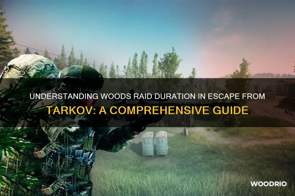 how long is a woods raid tarkov