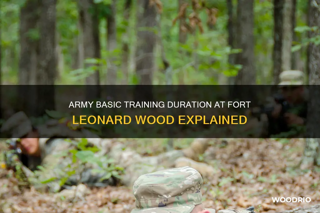 how long is army basic training fort leonard wood