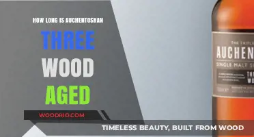 Auchentoshan Three Wood Aging Process: Duration and Flavor Development