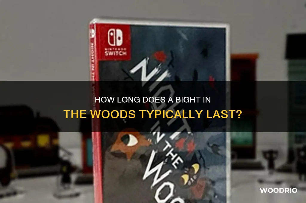 how long is bight jn the woods