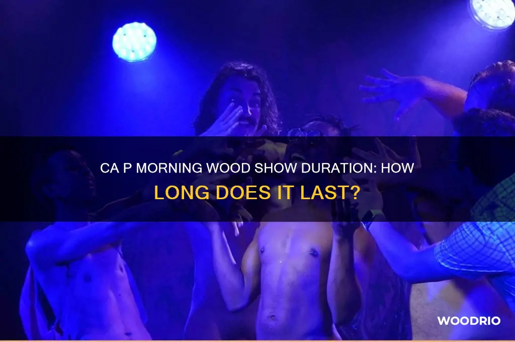 how long is ca p morning wood show