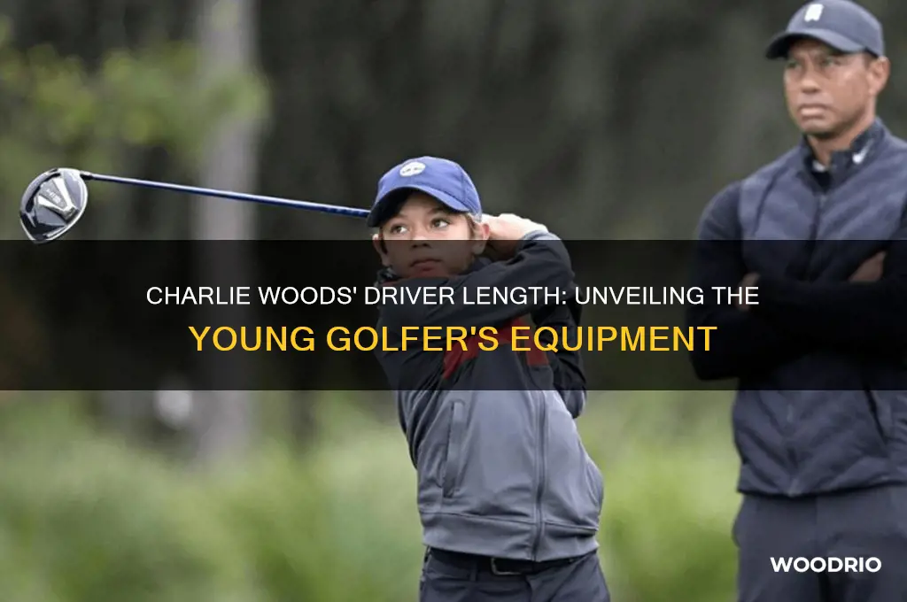 how long is charlie woods driver