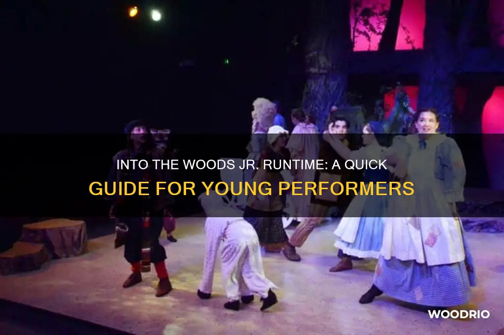 how long is into the woods jr