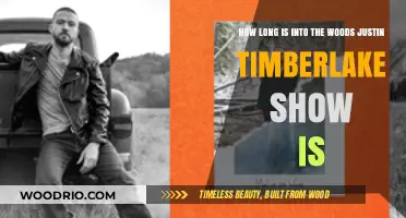 Into the Woods Justin Timberlake Show Duration: A Complete Guide