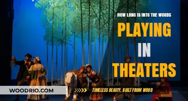 Into the Woods: Current Theater Run Duration and Showtimes