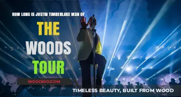 Justin Timberlake's Man of the Woods Tour Duration Revealed