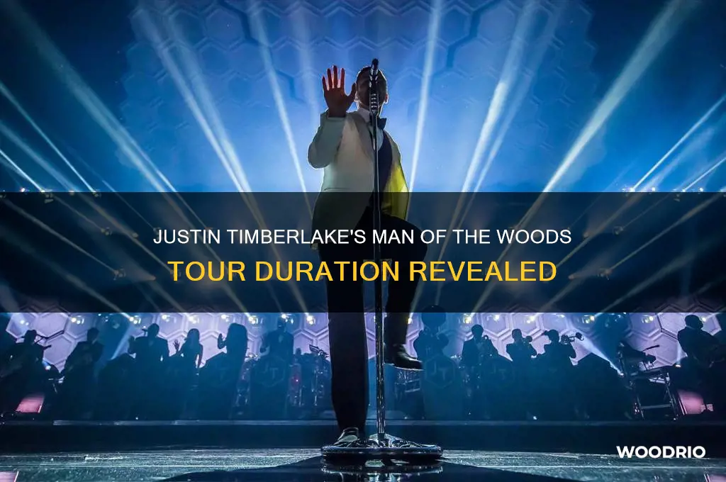 how long is justin timberlake man of the woods tour