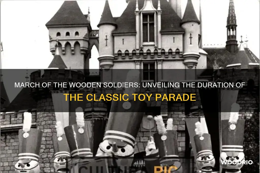 how long is march of the wooden soldiers