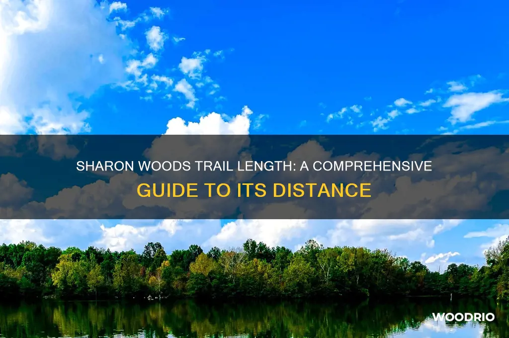 how long is sharon woods trail
