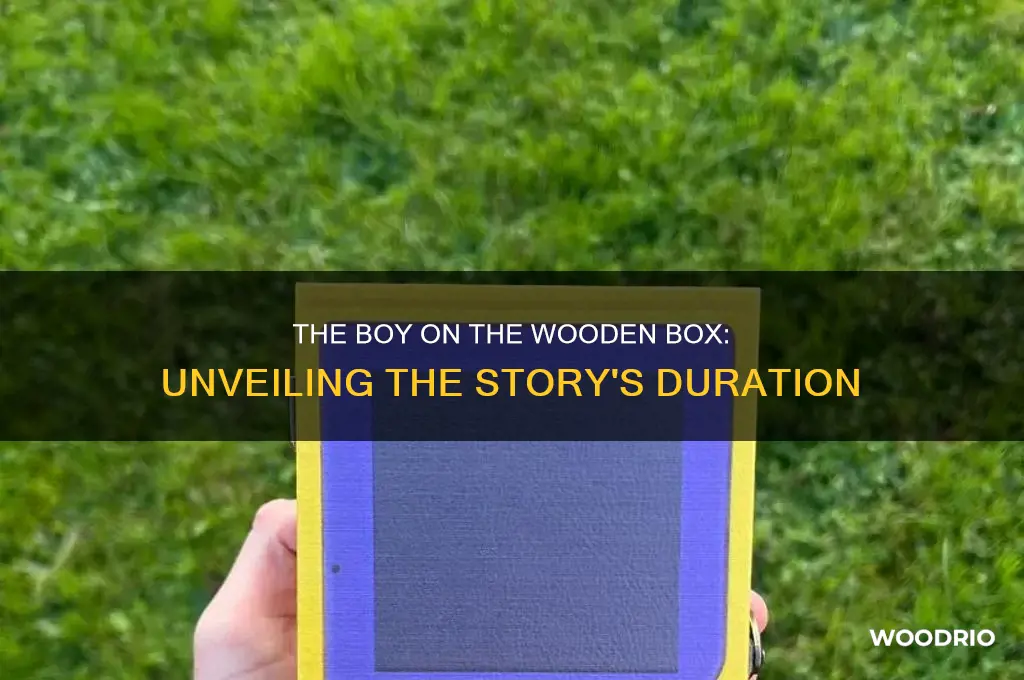 how long is the boy on the wooden box
