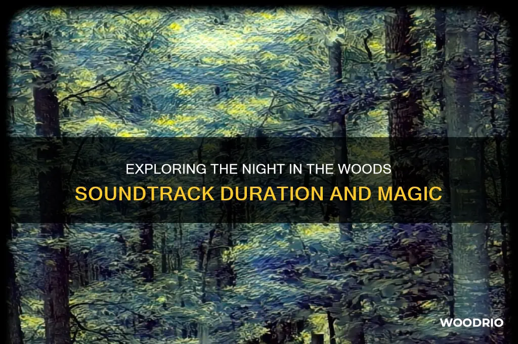 how long is the night in the woods soundtrack