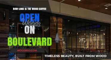 Wood Coffee Boulevard Hours: Open Until When?