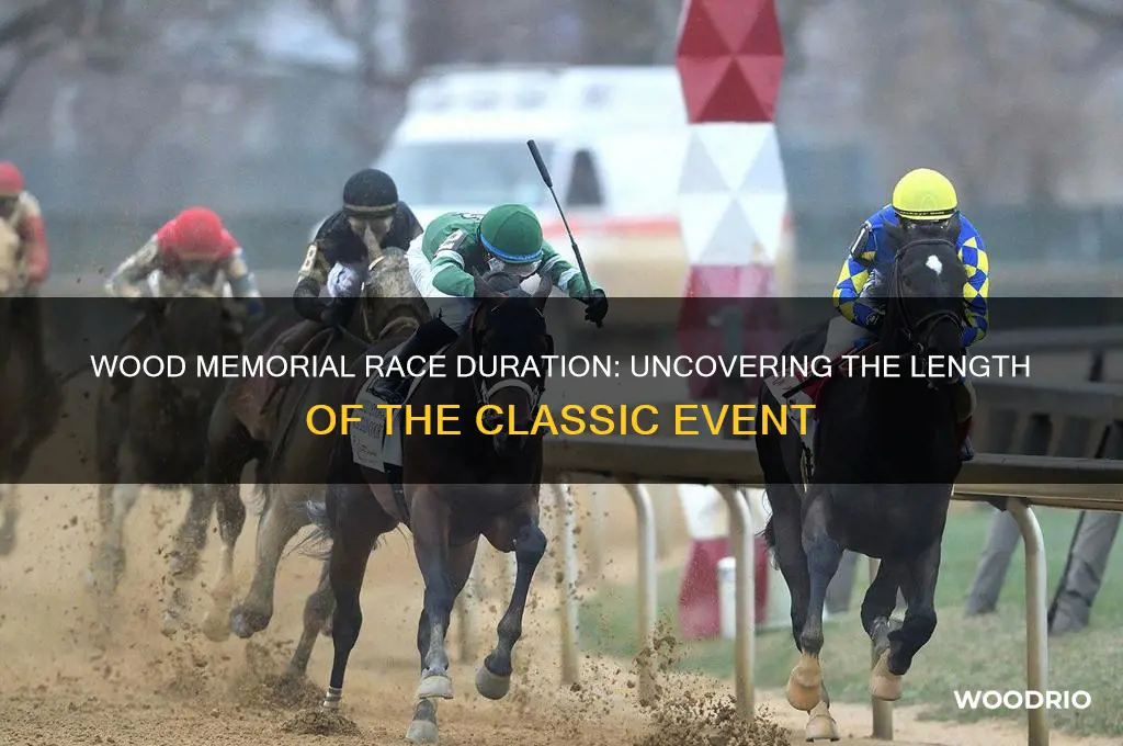 how long is the wood memorial