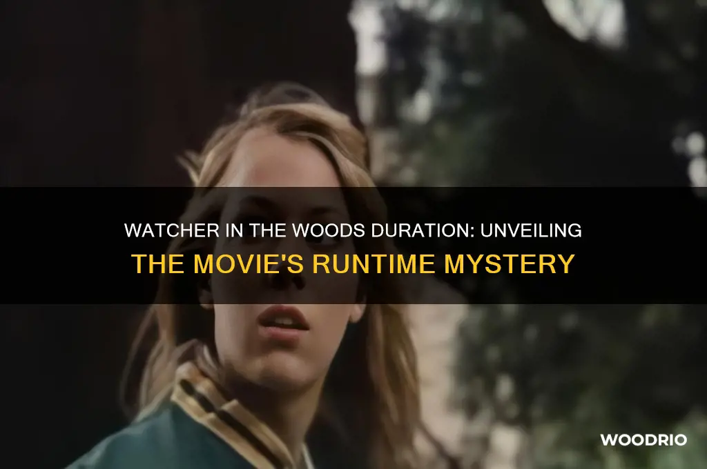 how long is watcher in the woods