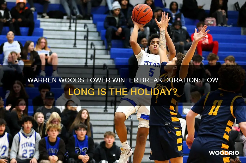 how long is winter break for warren woods tower
