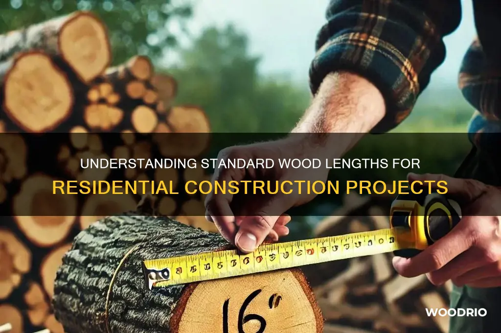 how long is wood for houses