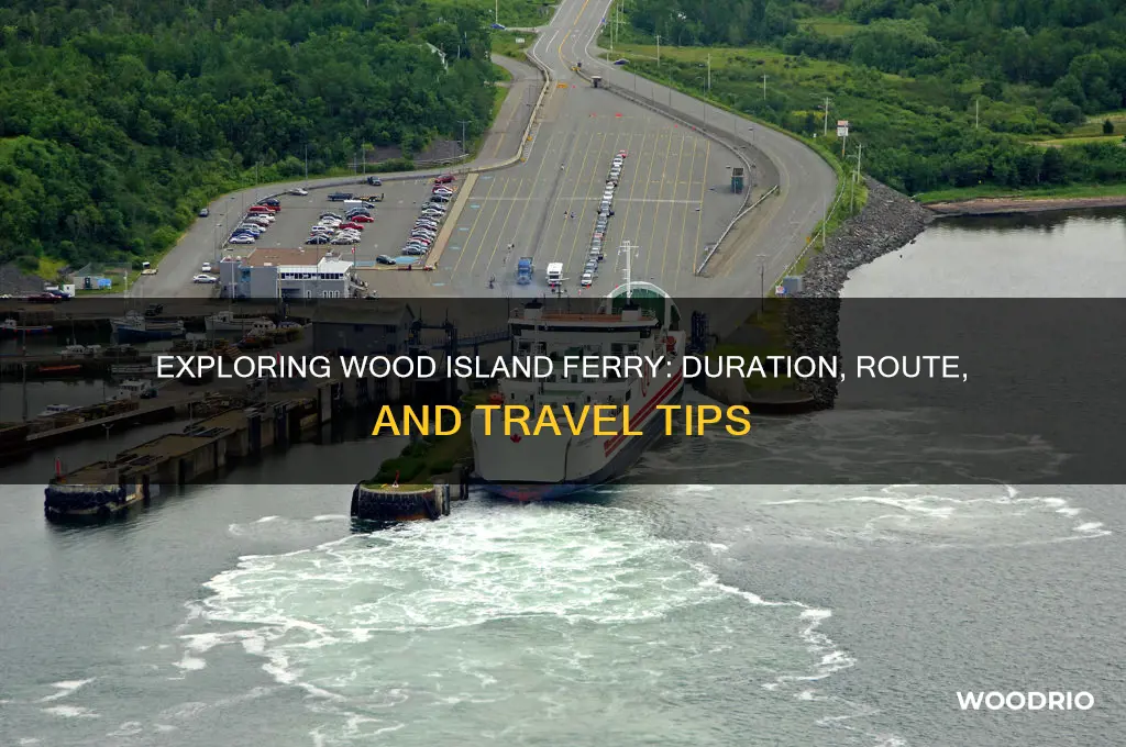 how long is wood island ferry