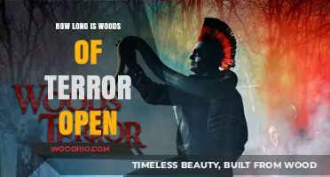 Woods of Terror Operating Hours: A Comprehensive Guide for Visitors