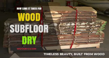 Drying Time for Wood Subfloors: What to Expect and How to Speed It Up