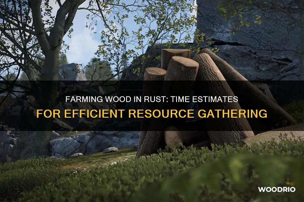 how long it takes to farm wood rust