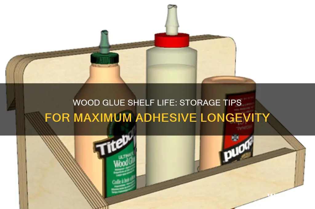 how long keep wood glue
