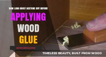 Acetone Drying Time: Essential Tips Before Applying Wood Glue